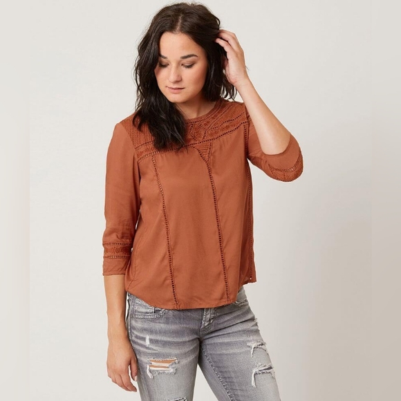 Amuse Society Harmony Embroidered Blouse - Picture 10 of 11